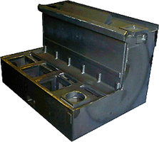 A Casting of A Bed of Machine Tools A Casting of A Bed of Machine Tools
