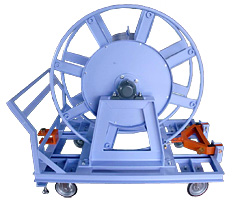 Auto-reel (Hose Reel) on The Cart Auto-reel (Hose Reel) on The Cart